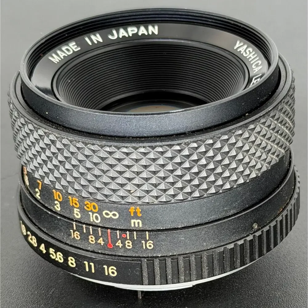 Yashica DSB 50mm F/1.9 Prime Lens Contax C/Y CY Mount Vintage Japan Manual Focus